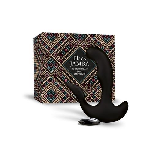 Black Jamba À Télécommande Point G-Stimulateur Clitoris-Plug Usb Noir Noir