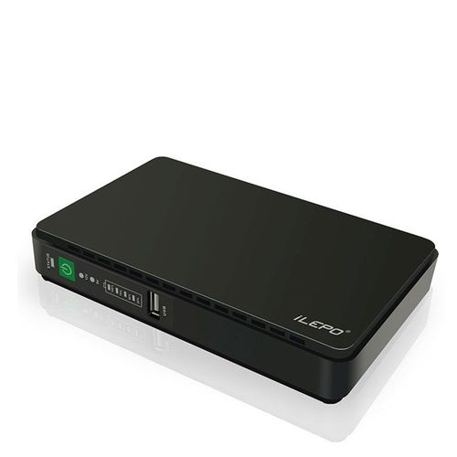 Batterie Externe Portable 8800 Mah Et Mini Poe 430 Ups Système D'alimentation Sans Coupure Intelligent W023 - Blanc