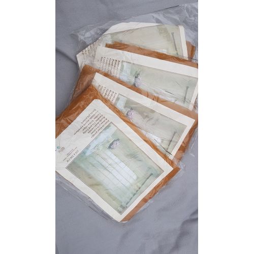 Lot 4 Rideaux Neufs Organza Caramel (Casa)