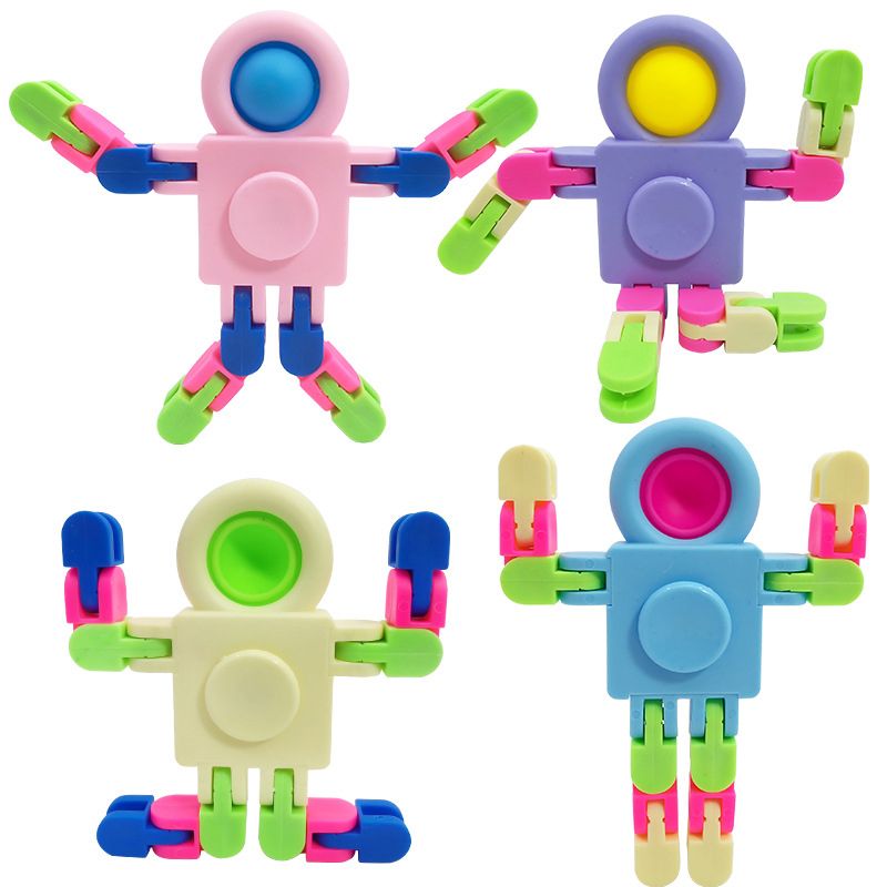 Puzzle Robot Du Bout Des Doigts, Jouets Varis, Jeu De Dfor... - 2