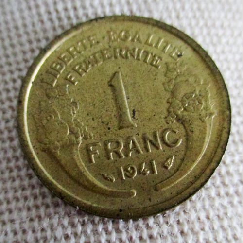 Pièce De 1 Franc 1941