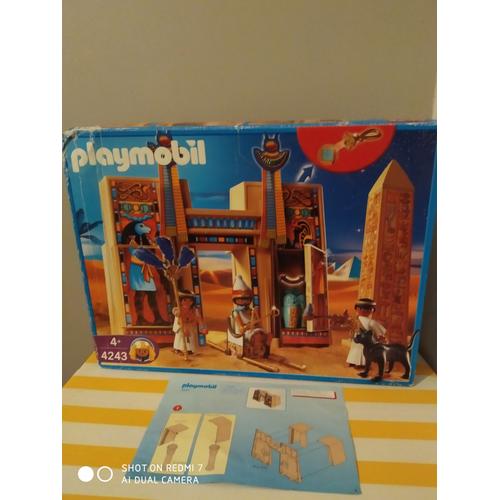 Playmobil History 4243 - Pharaon Et Pylône De Temple