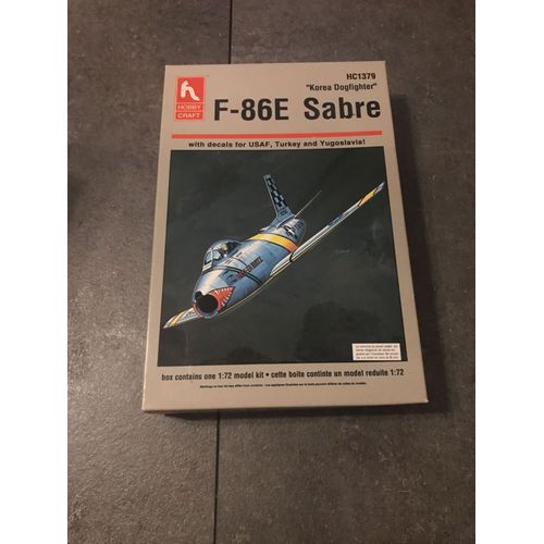 Maquette Hobby Craft F-86e Sabre 1/72 Hc1379 Korea Dogfighter-Hobby Craft