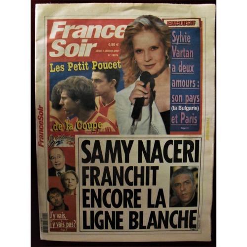 Sylvie Vartan Journal France Soir N°19376