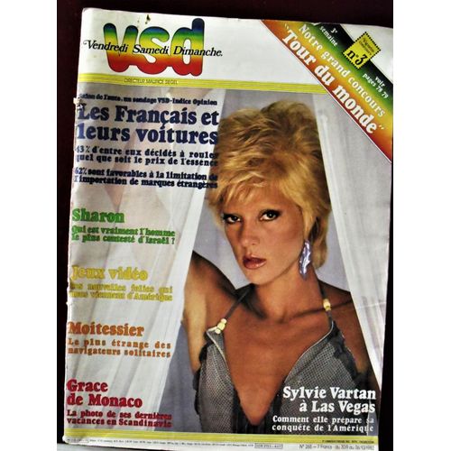 Sylvie Vartan Revue Vsd N°265
