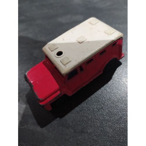 Matchbox Camion Convoyeur De Fonds Rouge