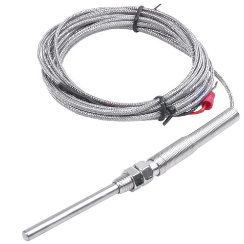 Câble De Capteur De Température À Sonde Thermocouple, Type K, 50x5mm, 800c, 9,8 Pieds, 3 Mètres