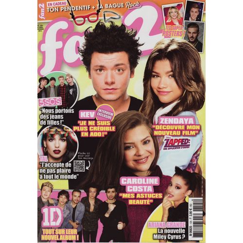 Fan 2 / 10-2014 N°125 : Taylor Swift (2p) - Kev Adams (2p) - One Direction (3p) - Tal (2p)