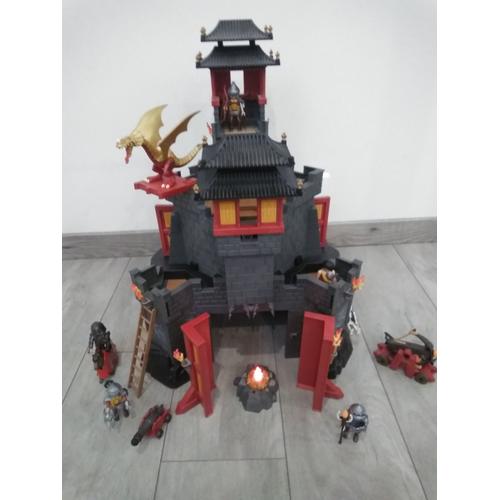 PLAYMOBIL Pièce Détaché de Rechange Château 3269 Playmobil Dragon Rouge