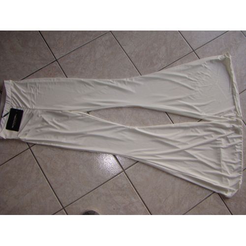 Shape - Pantalon Flare Slinky Blanc