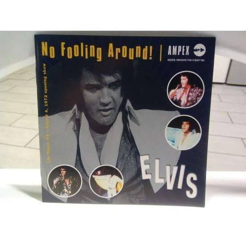 Elvis Presley No Fooling Around Cd 4/8/72 Las Vegas Opening Show