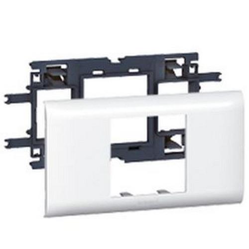 Legrand 010952 - Support Prog Mosaic - pour DLP couv 65 mm - 2 Modules