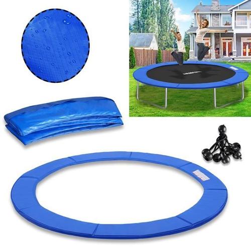 Yuenfong Protection De Rebord De Trampoline Ø 366 Pvc Pe Pour Trampoline -Résistant Aux Uv Et Aux Déchirures -12ft Bleu