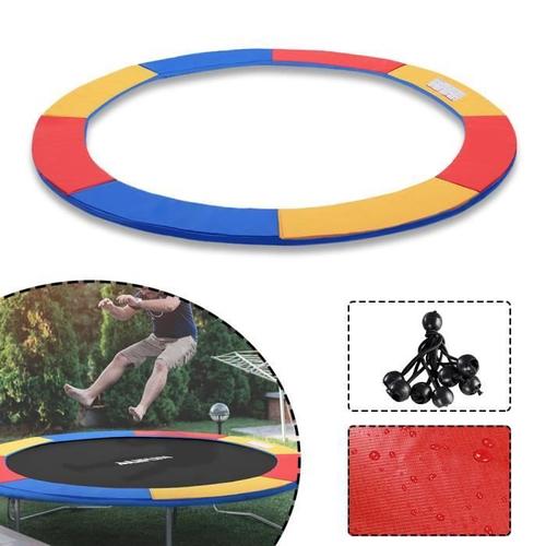 Yuenfong Protection De Rebord De Trampoline Ø 305cm - Pvc Pe Pour Trampoline -Résistant Aux Uv Et Aux Déchirures - 10ft Multicolore