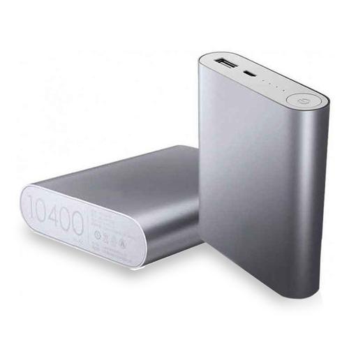 Batterie Externe Portable Powerbank 10400 Mah - Silver - Charge Ultra Rapide