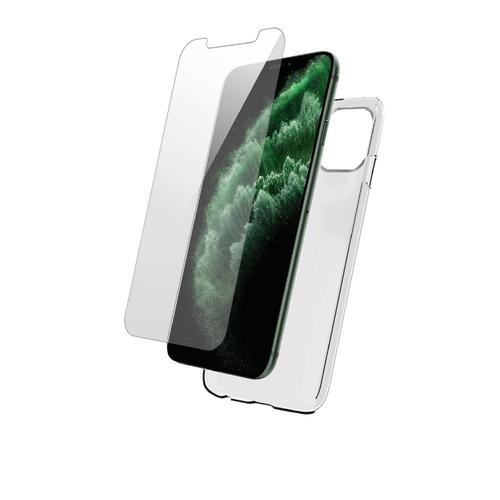 Pack Coque Souple + Verre Trempé Pour Iphone 11 Pro