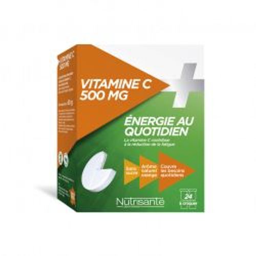 Nutrisante Vitamine C 500mg 24 Comprimés À Croquer 