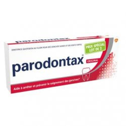 Parodontax Original Dentifrice Lot De 2 X 75ml 