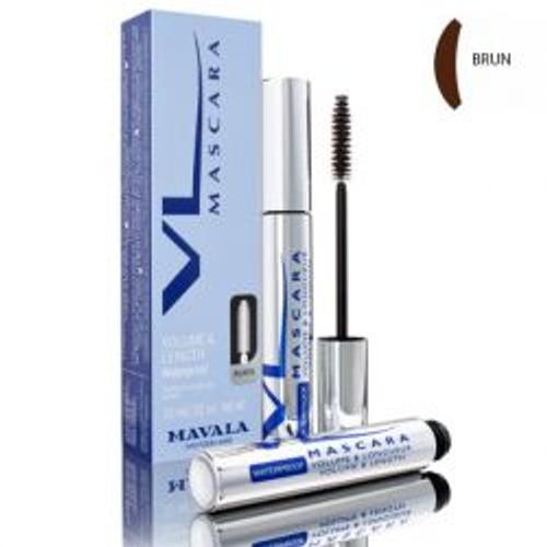 Mavala Mascara Volume Longueur Waterproof Brun 10ml 