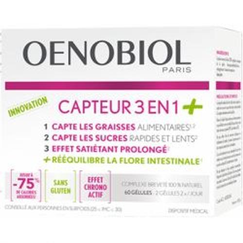 Oenobiol Perte De Poids Capteur 3-En-1+ 60 Gélules 