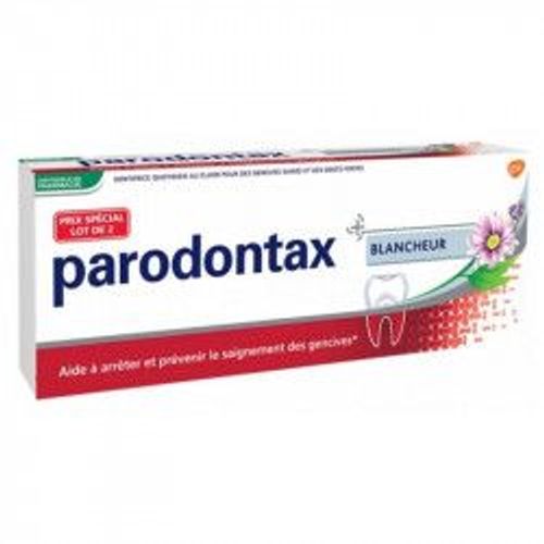 Parodontax Blancheur Dentifrice Lot De 2 X 75ml 
