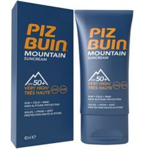 Piz Buin Mountain Crème Solaire Visage Spf50+ 50ml 