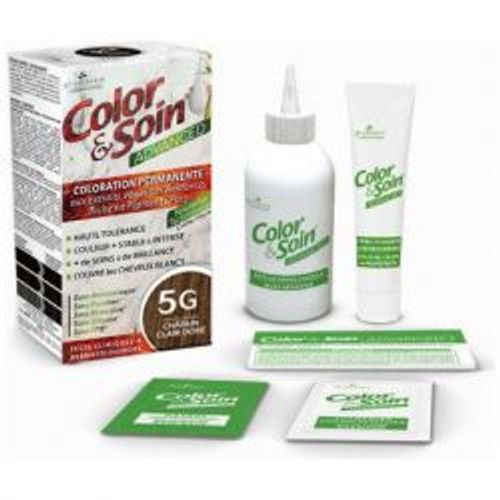 3 Chenes Color & Soin Advanced Châtain Clair Doré 5g 