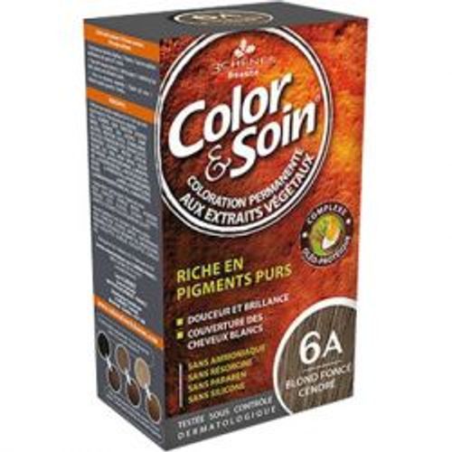3 Chenes Color & Soin Blond Foncé Cendré 6a 