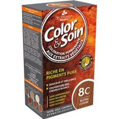 3 Chenes Color & Soin Blond Cuivré 8c 