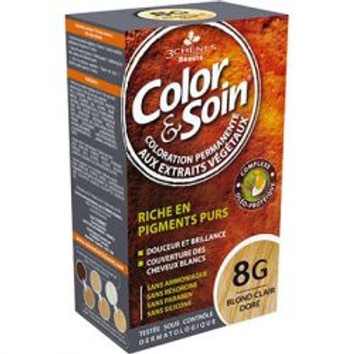 3 Chenes Color & Soin Blond Clair Doré 8g 