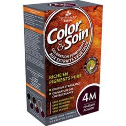 3 Chenes Color & Soin Châtain Acajou 4m 