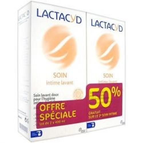 Lactacyd Intimo Soin Intime Lavant 2x400ml 