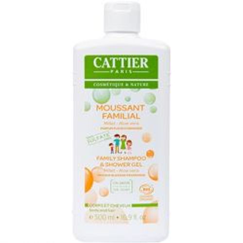 Cattier Moussant Familial Sans Sulfates Bio 500ml 