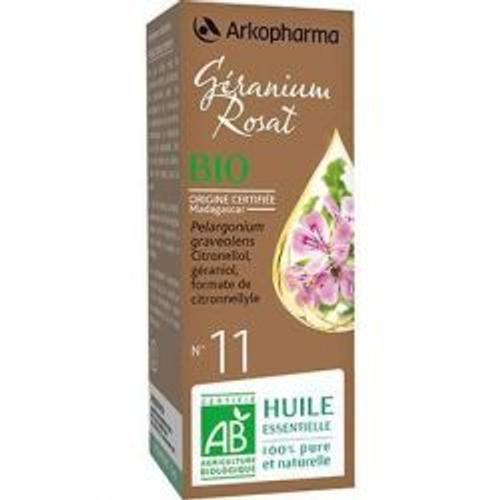 Arkopharma Olfae Huile Essentielle Géranium Rosat Bio 5ml 