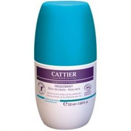 Cattier Déodorant Roll-On Fraîcheur Marine Bio 50ml 