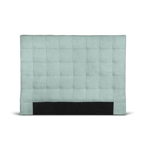 Tête De Lit Capitonnée En Tissu Megan - Bleu Clair, Largeur - 160 Cm