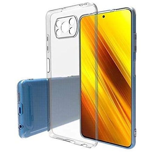 Xiaomi Poco X3 Nfc Housse Etui Coque De Protection Silicone [Transparent]