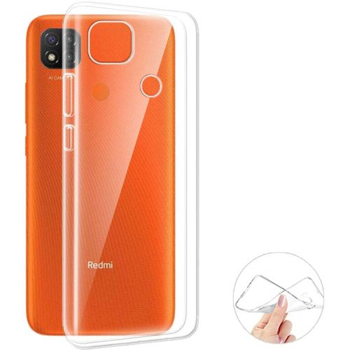 Xiaomi Redmi 9c Housse Etui Coque De Protection Silicone [Transparent]