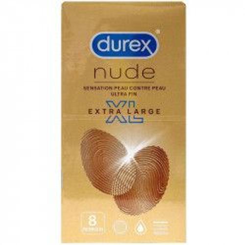 Durex Nude Xl 8 Préservatifs