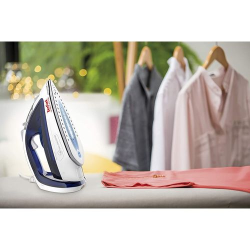 Fer À Repasser Vapeur De 0,27l 2600w Blanc Bleu