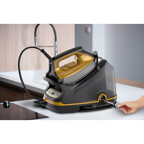 Centrale Vapeur Haute Pression De 1,1l Avec 6,4 Bars 2200w Noir Jaune