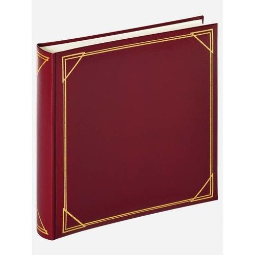 Walther Standard weinrot 30x30 100 Pages blanc Fotoalbum MX200R