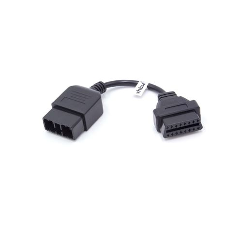 Vhbw Obd2 - Câble Adaptateur Pour Appareil De Diagnostic Obd Adapté À Tous Les Modèles Subaru - Avec Connecteur 9 Broches.