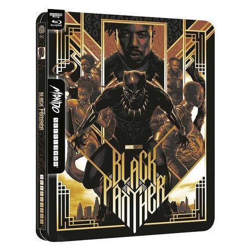 Black Panther - Mondo Steelbook - 4k Ultra Hd + Blu-Ray