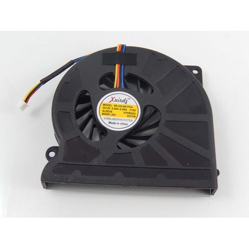 vhbw CPU / GPU ventilateur avec connecteurs 4-Pin prise compatible avec Asus P52F, P52JC