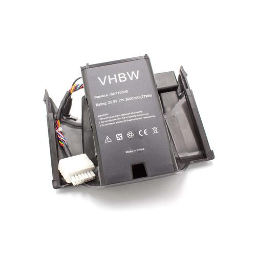 vhbw Li-Ion batterie 3000mAh (25.6V) pour tondeuse ? gazon robot Robomow Premium RC-Serie, RC302, RC304, RC304u, RC306, RC308, RC308u, RC312, RC312u