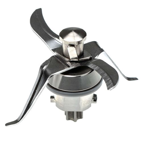 vhbw Couteau de mixeur remplacement pour Thermomix 10028639 pour robot de cuisine - Avec 4 couteaux en acier inoxydable