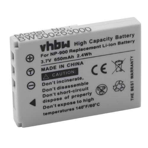 vhbw Batterie compatible avec Premier DM6331 appareil photo, reflex numérique (650mAh, 3,6V, Li-ion)