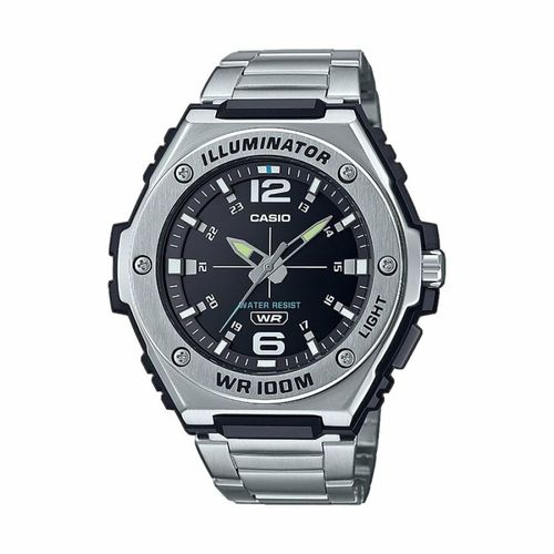 Casio Montre Argent Analogique Hommes Casio Collection Mwa-100hd-1avef