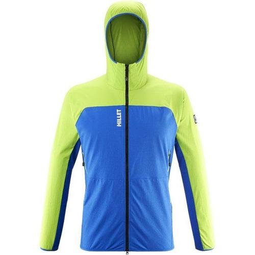 Trilogy Icon Hoodie - Veste Softshell Homme Sky Diver / Acid Green Xs - Xs